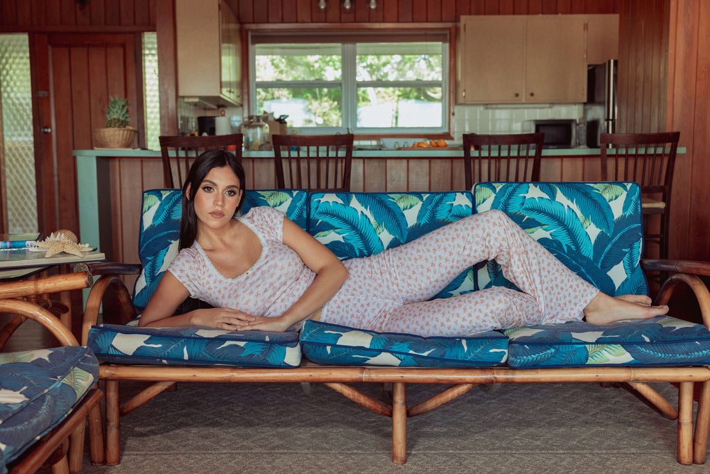 WOMAN IN LOUNGEWEAR