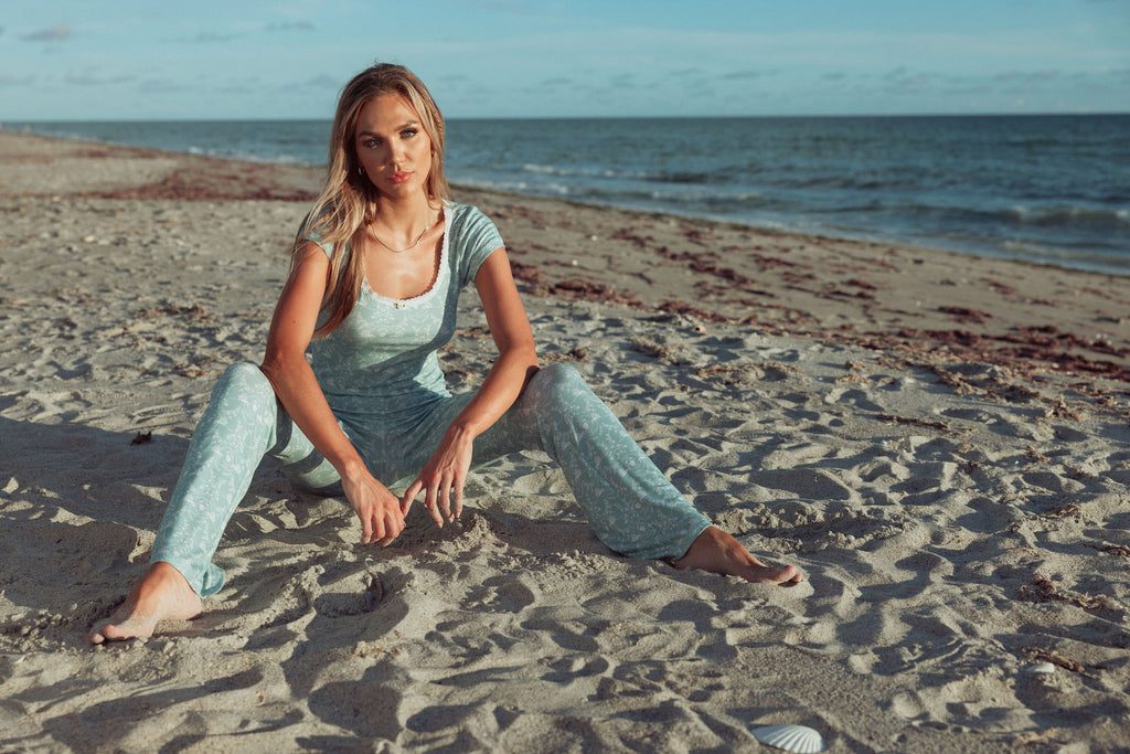 woman in loungewear