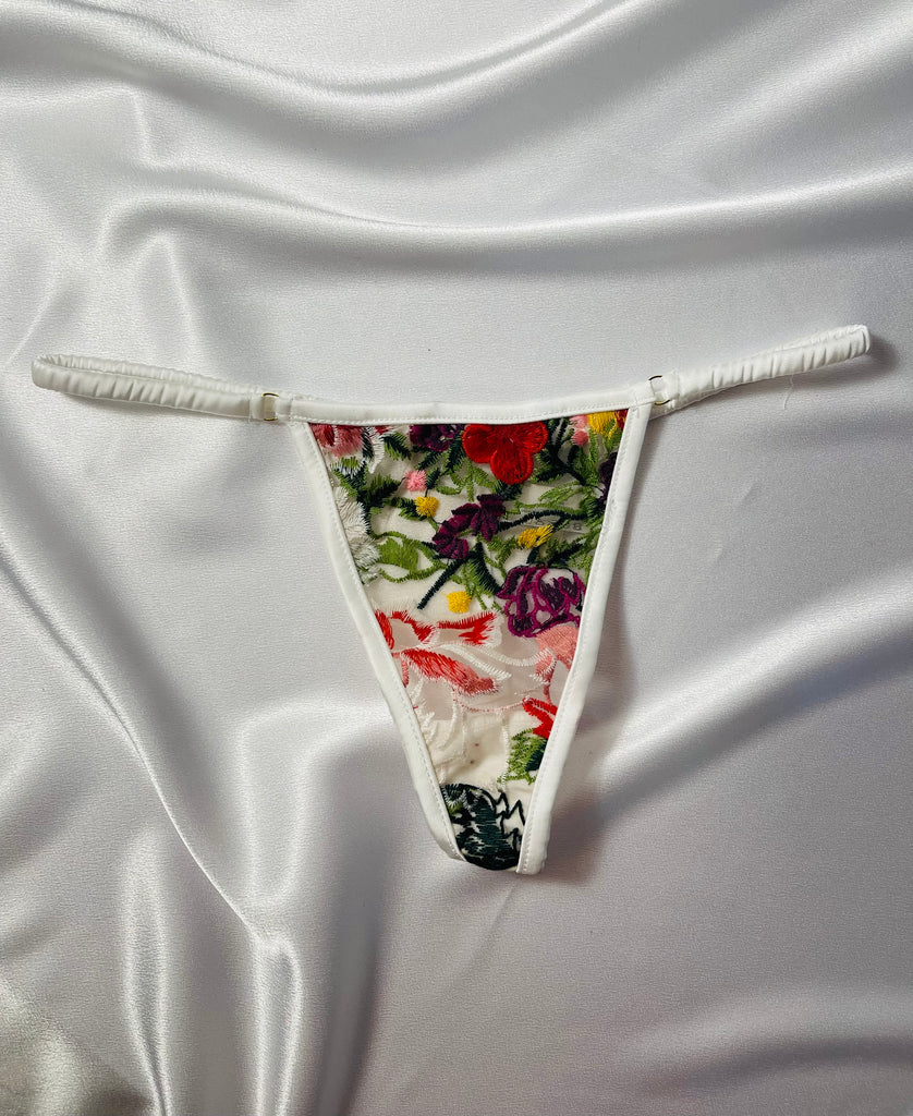 embroidered panty