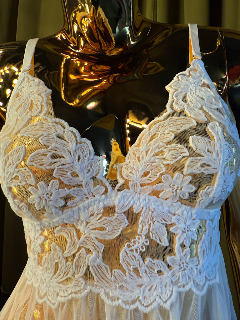 white lingerie