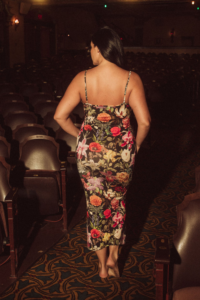 FLORAL MAXI SLIP